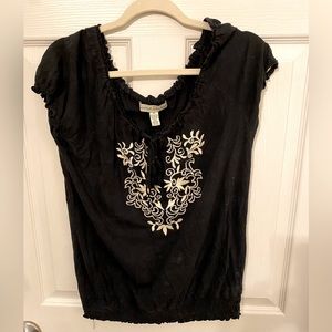 Embroidery shirt. French Laundry